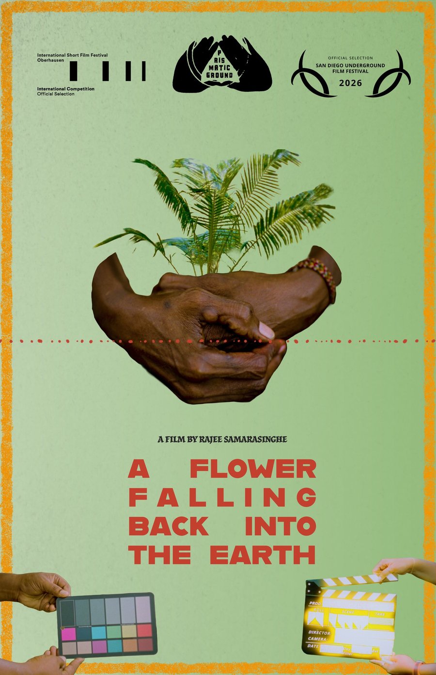 A Flower Falling Back Into the Earth — poster